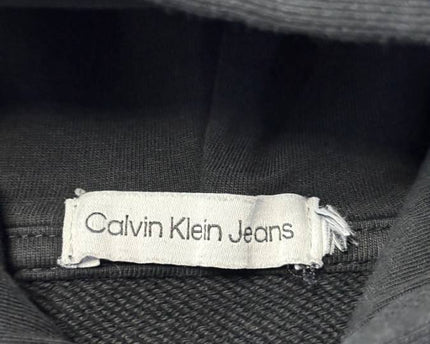 Calvin Klein Jeans Black Monogram Logo Hoodie