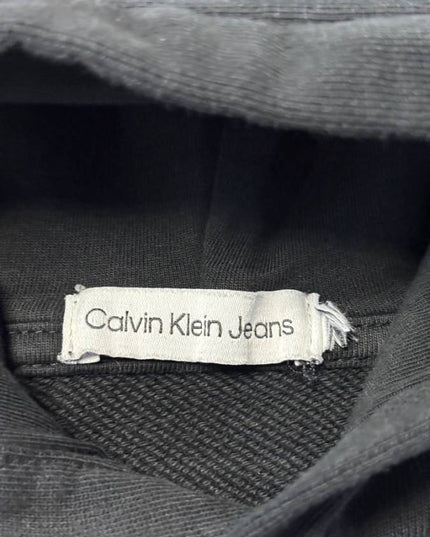Calvin Klein Jeans Black Monogram Logo Hoodie