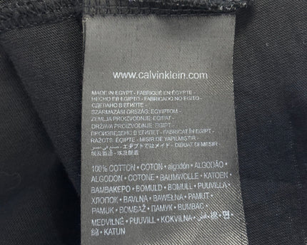 Calvin Klein Jeans Black Logo Crop Top