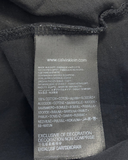 Calvin Klein Jeans Black Logo Crop Top