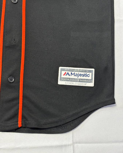 Majestic Black San Francisco Giants Buster Posey #28 Baseball Jersey
