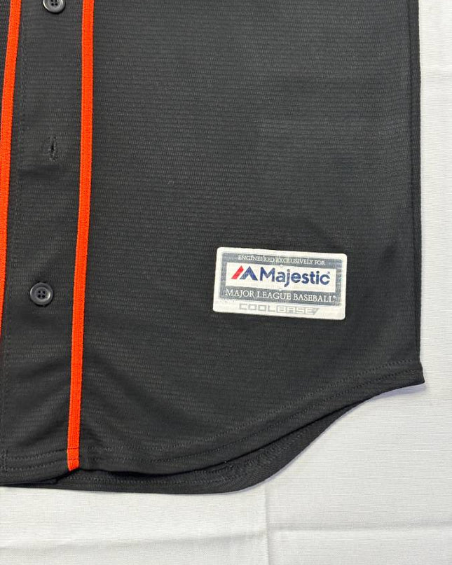 Majestic Black San Francisco Giants Buster Posey #28 Baseball Jersey