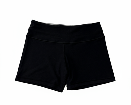 Lululemon Black High-Performance Tight Sports Shorts