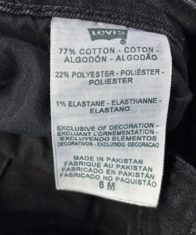 Levi's 515 Bootcut Black Jeans