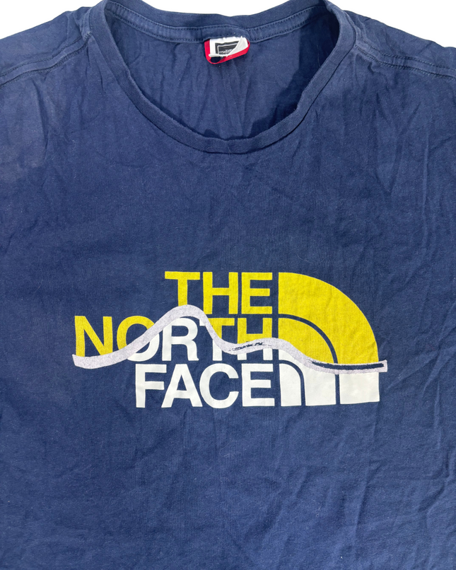 The North Face Mountain Line Navy T-Shirt - XL