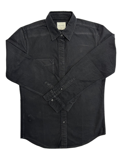 American Eagle Slim Fit Washed Black Casual Shirt - M