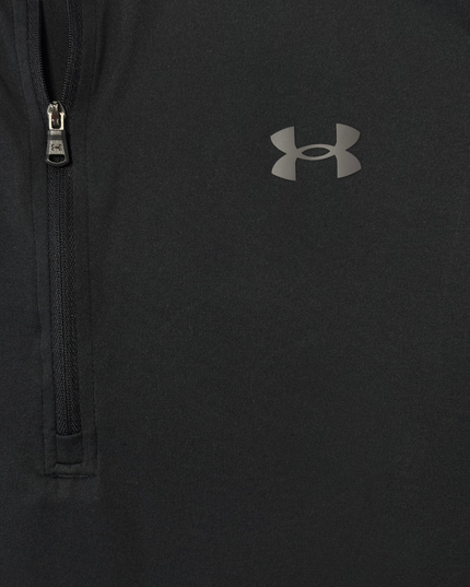 Under Armour Loose Fit Black Quarter-Zip Training Pullover
