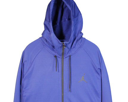 Nike Air Jordan Full Zip Blue Hoodie