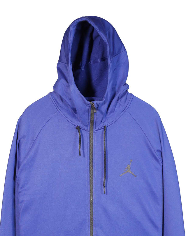 Nike Air Jordan Full Zip Blue Hoodie