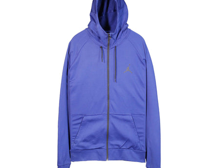 Nike Air Jordan Full Zip Blue Hoodie
