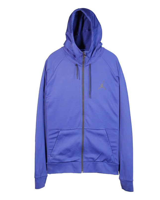 Nike Air Jordan Full Zip Blue Hoodie