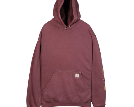 Carhartt Loose Fit Burgundy Hoodie