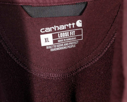 Carhartt Loose Fit Burgundy Hoodie