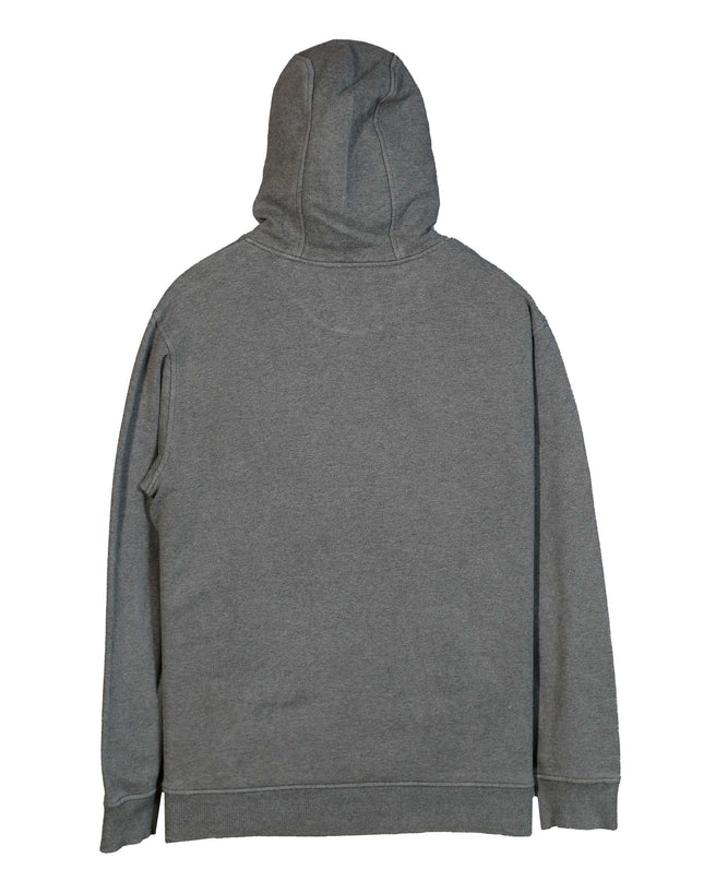 Adidas Men’s Athletic Hoodie Pockets Pullover Emblem Gray Hoodie