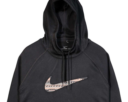 Nike Therma Fit Knockout Swoosh Mens Black Hoodie
