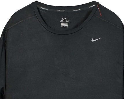NIKE MEN'S HYDROGUARD Swim Black T-Shirt