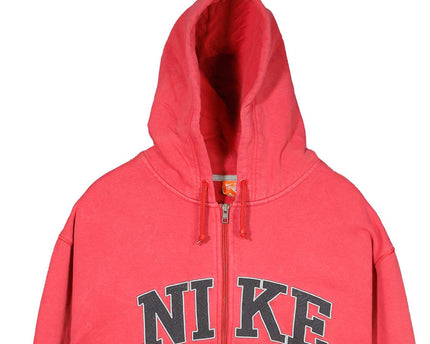 Nike Vintage Full Zip Red Hoodie