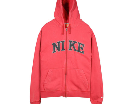 Nike Vintage Full Zip Red Hoodie