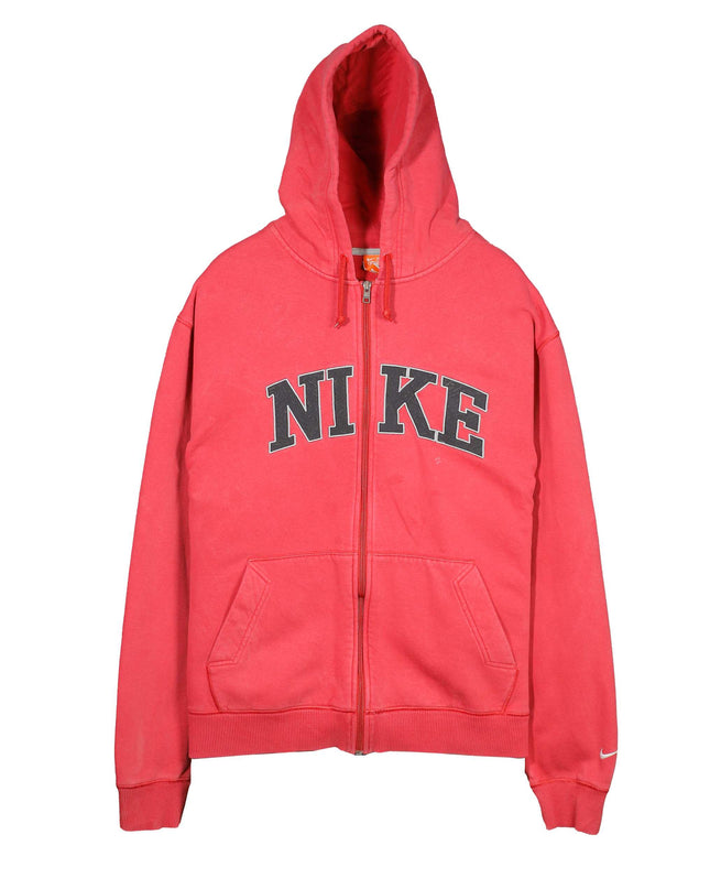 Nike Vintage Full Zip Red Hoodie