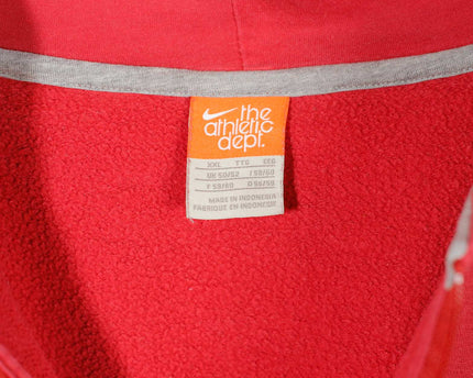 Nike Vintage Full Zip Red Hoodie