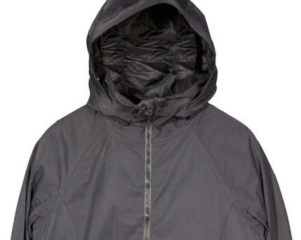 Lululemon Women's Hooded Peplum Hem Active Zip-up Black Jacket