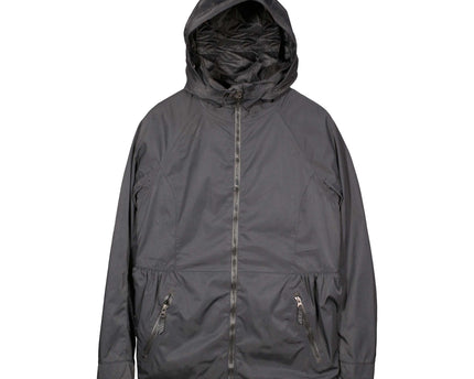 Lululemon Women's Hooded Peplum Hem Active Zip-up Black Jacket
