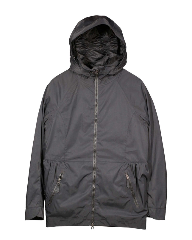 Lululemon Women's Hooded Peplum Hem Active Zip-up Black Jacket