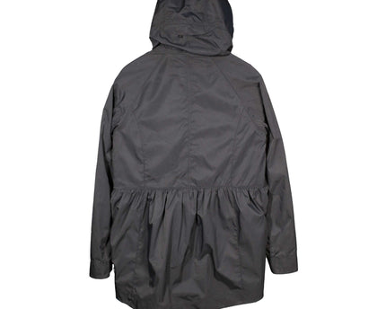 Lululemon Women's Hooded Peplum Hem Active Zip-up Black Jacket