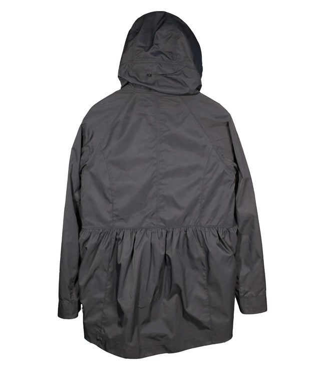 Lululemon Women's Hooded Peplum Hem Active Zip-up Black Jacket