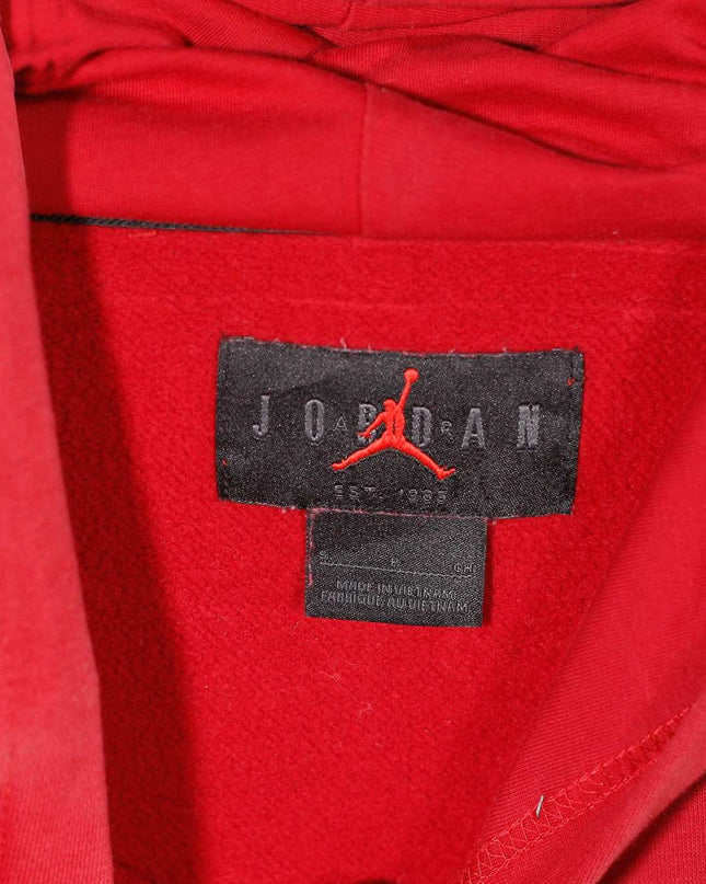 Nike Jordan Essentials Fleece Pullover Red Hoodie