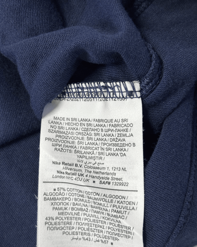 Jordan Brand Slovenija Navy Blue Graphic Basketball T-Shirt