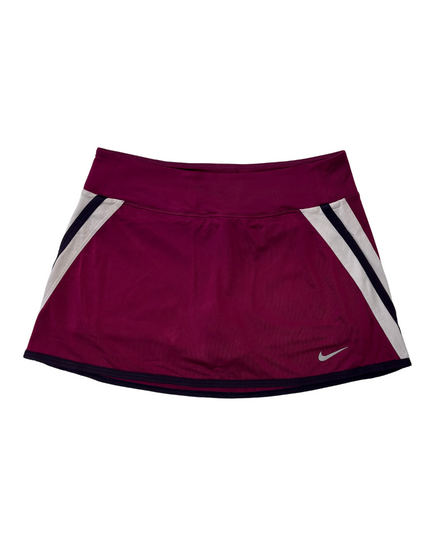 Nike Dri-FIT Purple & White Athletic Skirt - M | Waist: 29"