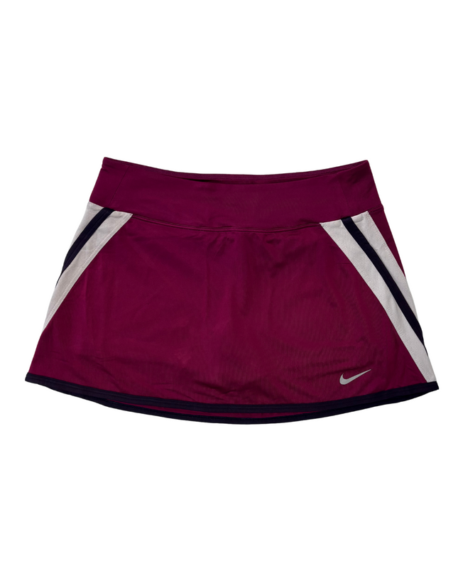 Nike Dri-FIT Purple & White Athletic Skirt - M | Waist: 29"