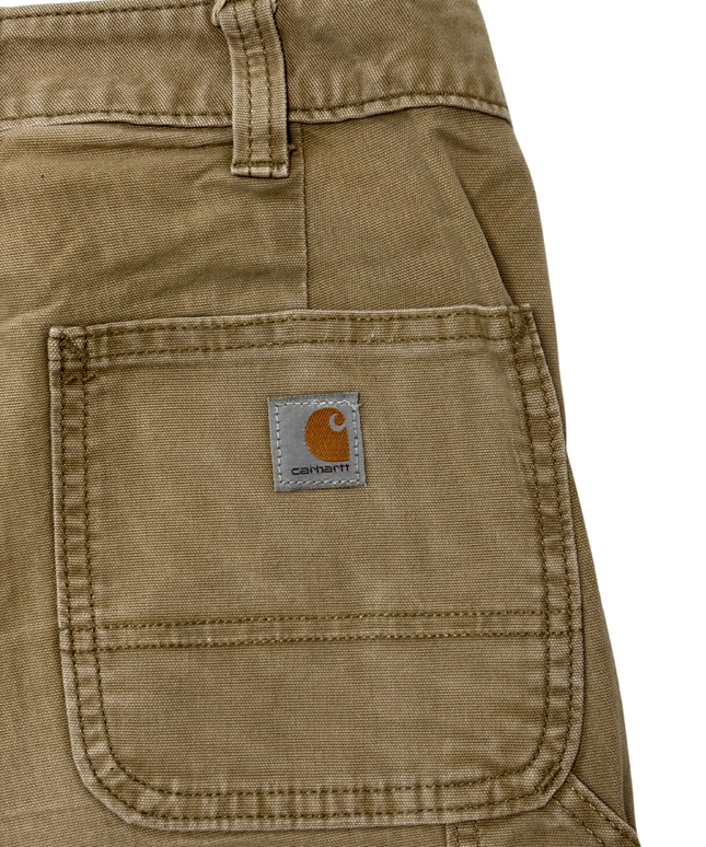 Carhartt Khaki/Tan Carpenter Double Knee Work Pants