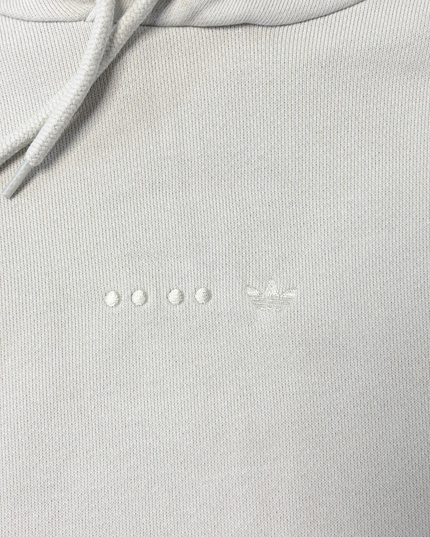 Adidas Originals Tonal Cream Trefoil Minimal Hoodie
