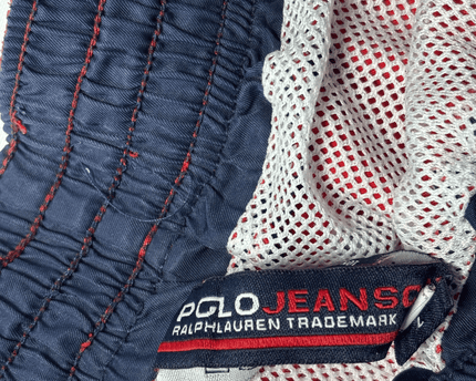 Ralph Lauren Red Classic with Mesh Lining Swim Shorts