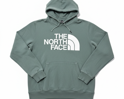 The North Face Green Pullover Logo Hoodie
