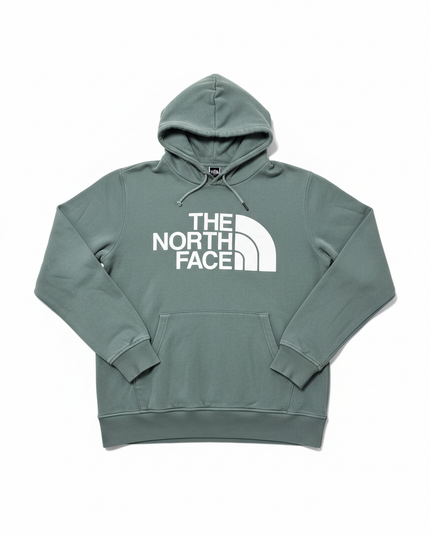 The North Face Green Pullover Logo Hoodie