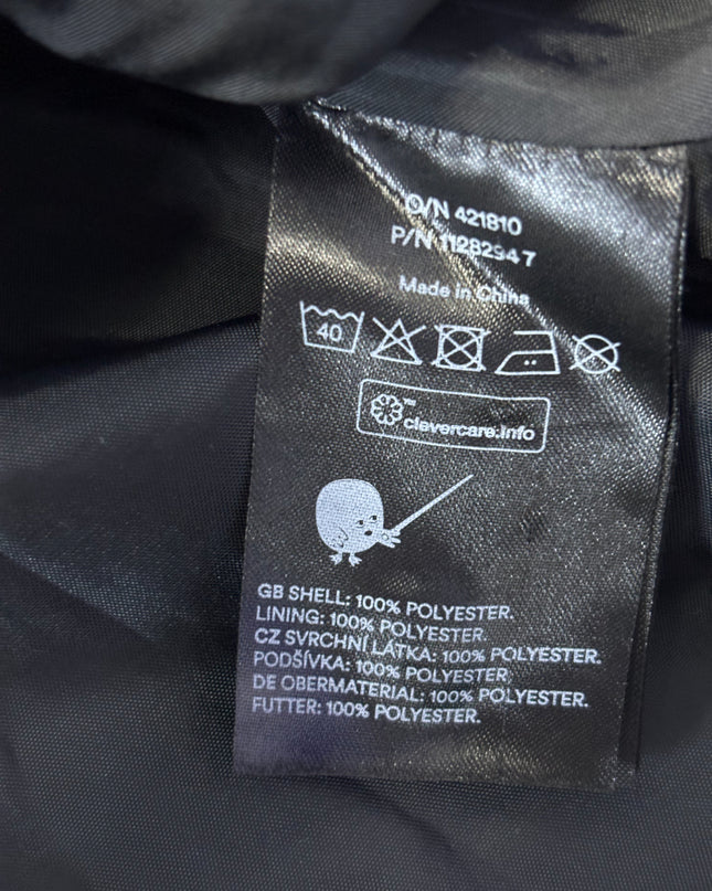 Monki Black/Beige Houndstooth Textured Mini Skirt