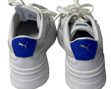 Puma White Mayze Classic Platform Sneakers