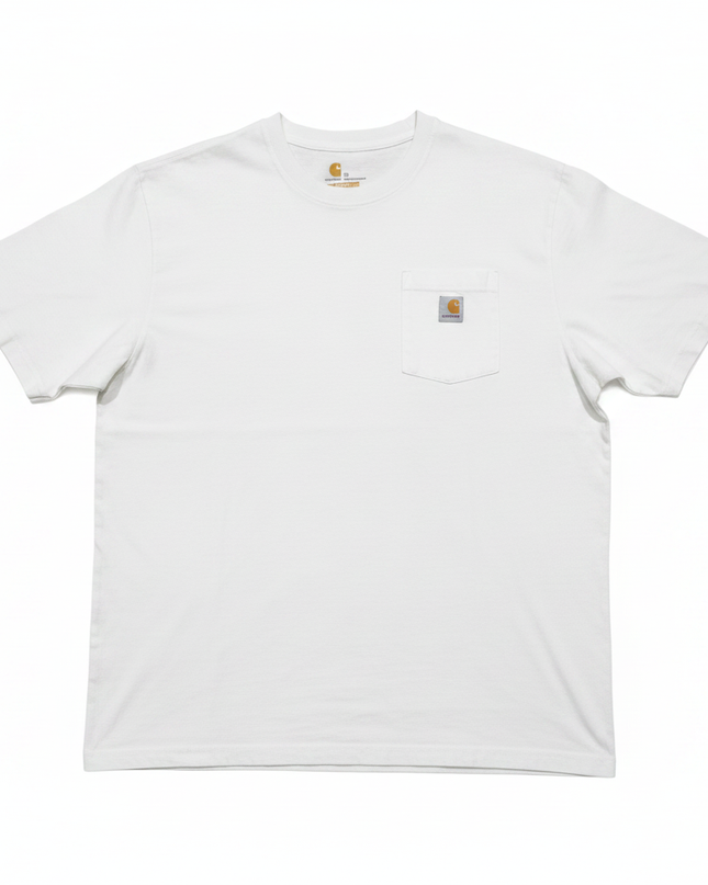 Carhartt White Pocket T-Shirt Original Fit