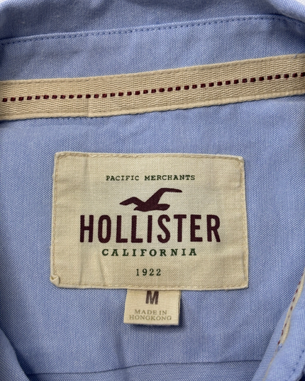 Hollister Classic Light Blue Button-Down Shirt - M