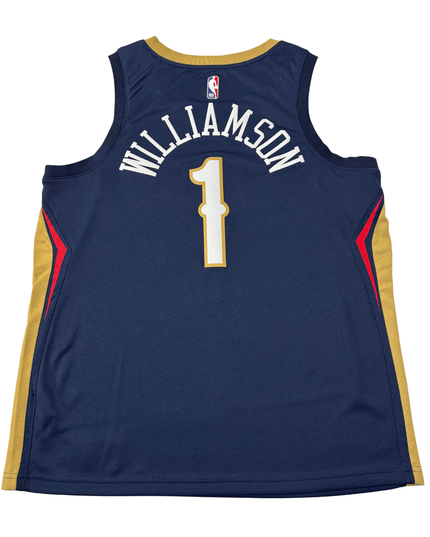 New Orleans Pelicans Zion Williamson #1 Icon Edition Swingman Jersey