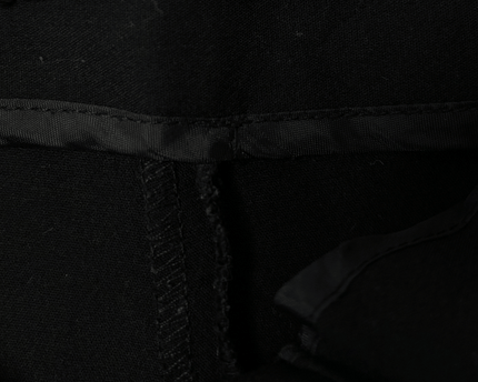 ZARA High Waisted Black Trousers - Minimalist Chic