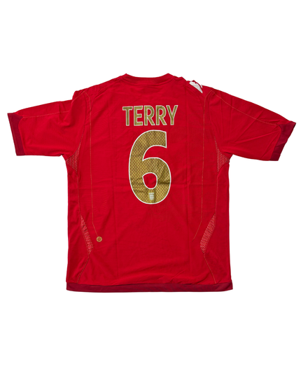 Umbro England National Team 2010 John Terry #6 Away Jersey  - L