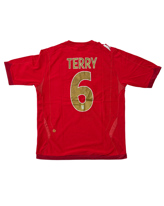 Umbro England National Team 2010 John Terry #6 Away Jersey  - L