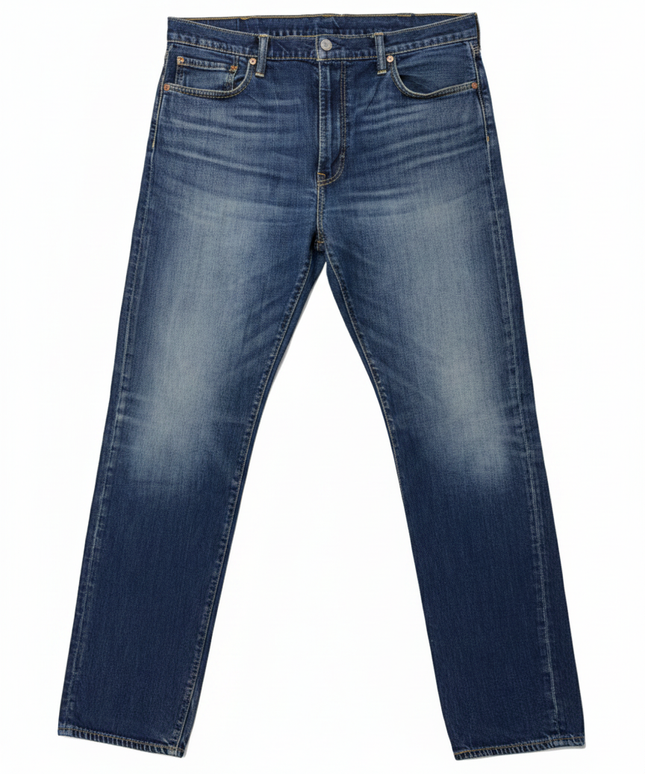 Levi's Classic Blue Straight Leg Denim Jeans