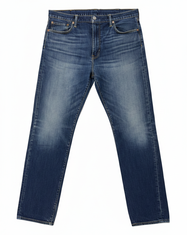 Levi's Classic Blue Straight Leg Denim Jeans