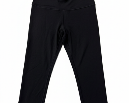 Lululemon Black High-Rise Cropped Athletic Leggings
