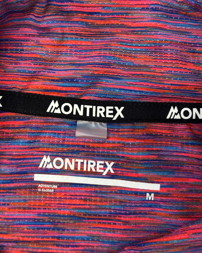 Montirex Adventure Multi-Color Space Dye Quarter-Zip Training Top